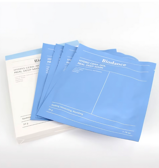 Biodance - Blue Mask Hydro Cera-Nol Real (4 pieces)
